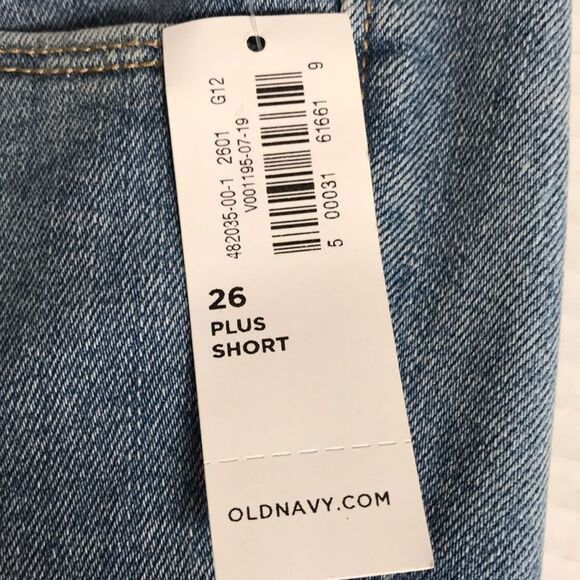 OLD NAVY Kicker Bootcut Jeans Women's PLUS Size 26 SHORT Wide Leg Flare #1 NWT - Picture 4 of 12